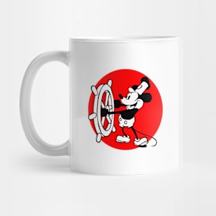 Mouse on A Boat Mug